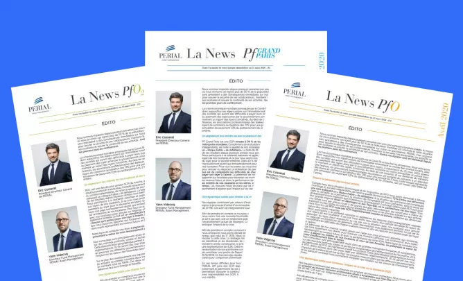 Les News des SCPI PERIAL Asset Management pour le 1er Trimestre 2020 Les News des SCPI PERIAL Asset Management pour le 1er Trimestre 2020