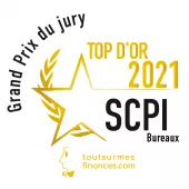 Top d'or 2021 - Grand Prix du jury - SCPI Bureaux