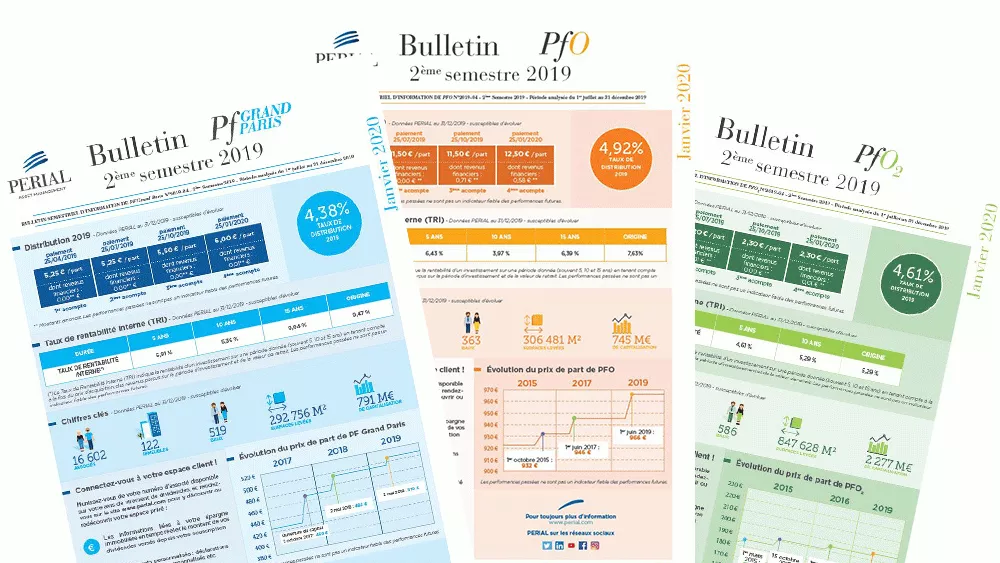 Bulletin 2ème semestre 2019 Bulletin 2ème semestre 2019